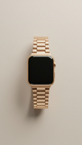 Champagne Gold Link Band